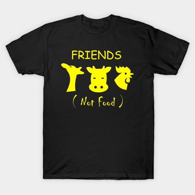 FRIENDS NOT FOOD T-Shirt by T-shirt house